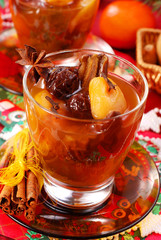 christmas compote of dried fruits