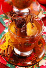 christmas compote of dried fruits