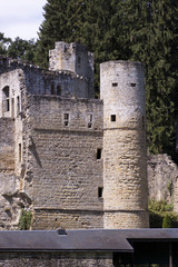 Ruine der Burg Beaufort in Luxemburg