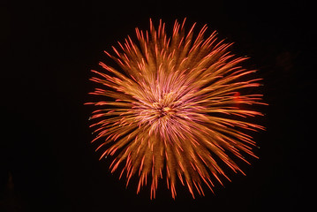 Obraz premium Beautiful fireworks