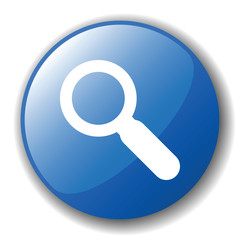 The dark blue button for a site web. A vector illustration, it i
