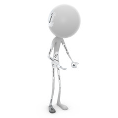 Mr Emotion V10.1b Transparent Human white