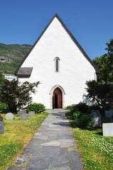 Fototapeta na wymiar Norweski Kościół