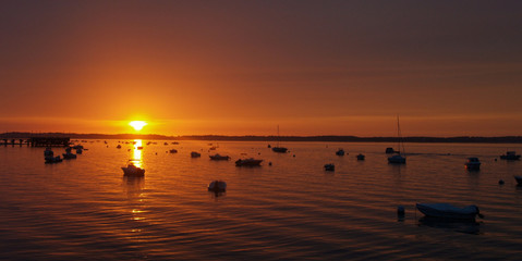 coucher de soleil
