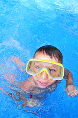 Naklejka premium Taucher