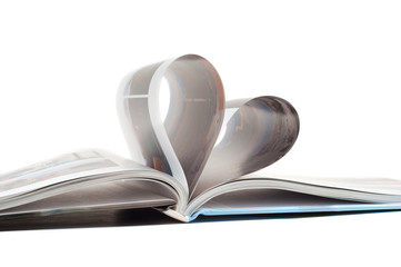 Heart in book