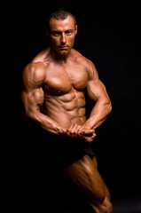 Fototapeta premium Bodybuilder.
