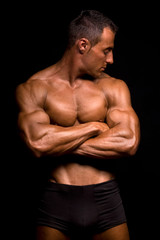 Fototapeta premium Bodybuilder.