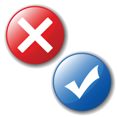 Buttons for your Web site. Vector illustrations.