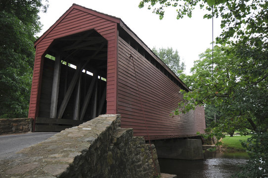 Red Covered Bridge Maryland