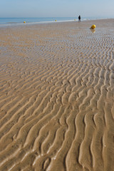 Fototapeta na wymiar Ondulations sur le sable