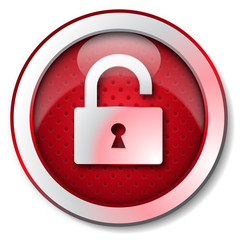 Security unlock icon