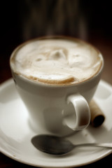 Kaffee Tasse Dampf