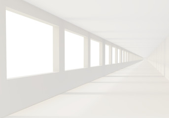 3d rendering the empty room