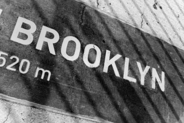 Brooklyn Placard - obrazy, fototapety, plakaty
