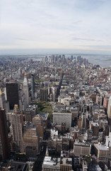 Fototapeta premium NYC view from above