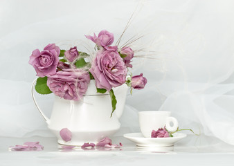 still life, rose, flower