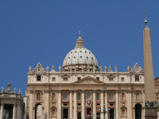 Fototapeta na wymiar Rzym, Bazylika Świętego Piotra
