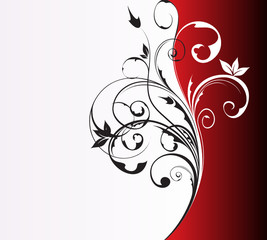 Abstract floral background