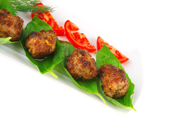 grilled french meat balls