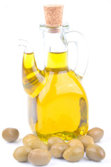 Carafe d'huile d'olive