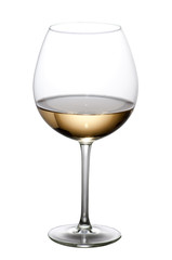 Bicchiere di vino bianco