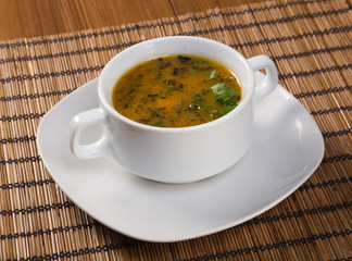soup with beef