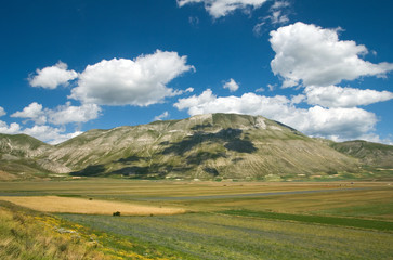 Obraz premium Castelluccio di Norcia - Valnerina - Umbria
