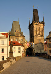 Fototapeta premium The Tower on the Charles Bridge