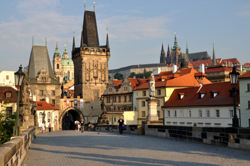 Fototapeta premium The Tower on the Charles Bridge
