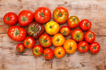 Fototapeta na wymiar fresh tomatoes