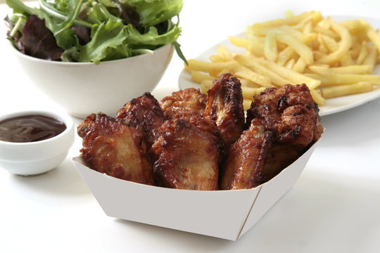 alitas de pollo