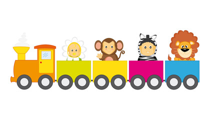 Tren infantil