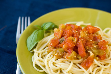 spaghetti with dauses