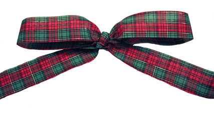 plaid bow