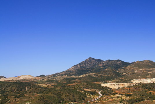 sierra de La Pila Murcia