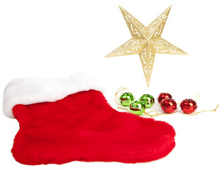 Christmas Star, Ornaments and Stocking