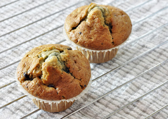 Two blueberry muffins #2