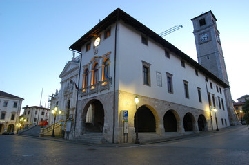 Fototapeta na wymiar Guarneriana Biblioteka - San Daniele - Friuli-Wenecja G.