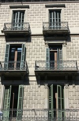 façade de maison espagnole