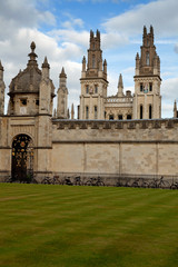 Fototapeta na wymiar All Souls College 1438, Oxford