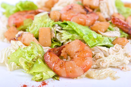 Shrimp tiger salad