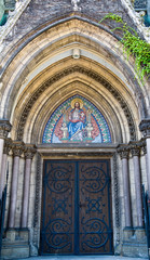 Eingang der Paulikirche in Braunschweig