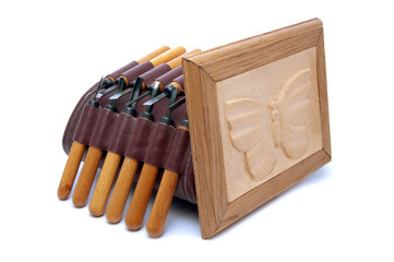 резьба по дереву с резцами попробуйте Вы это сами © Виталий Бурлаков