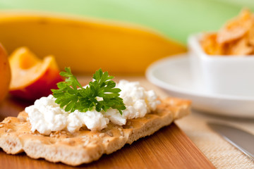 Knäckebrot ganz nah