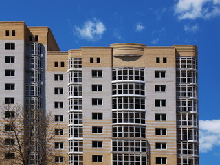 Fototapeta premium Complex of multistory building