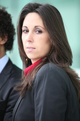 Portrait d'une femme d'affaires