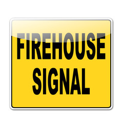 Pegatina FIREHOUSE SIGNAL