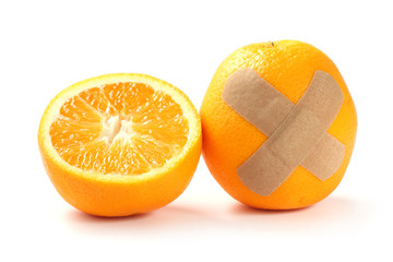 Injured Orange