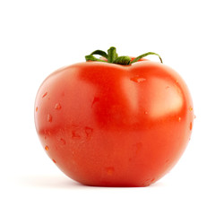 Fresh tomato, isolated on white background